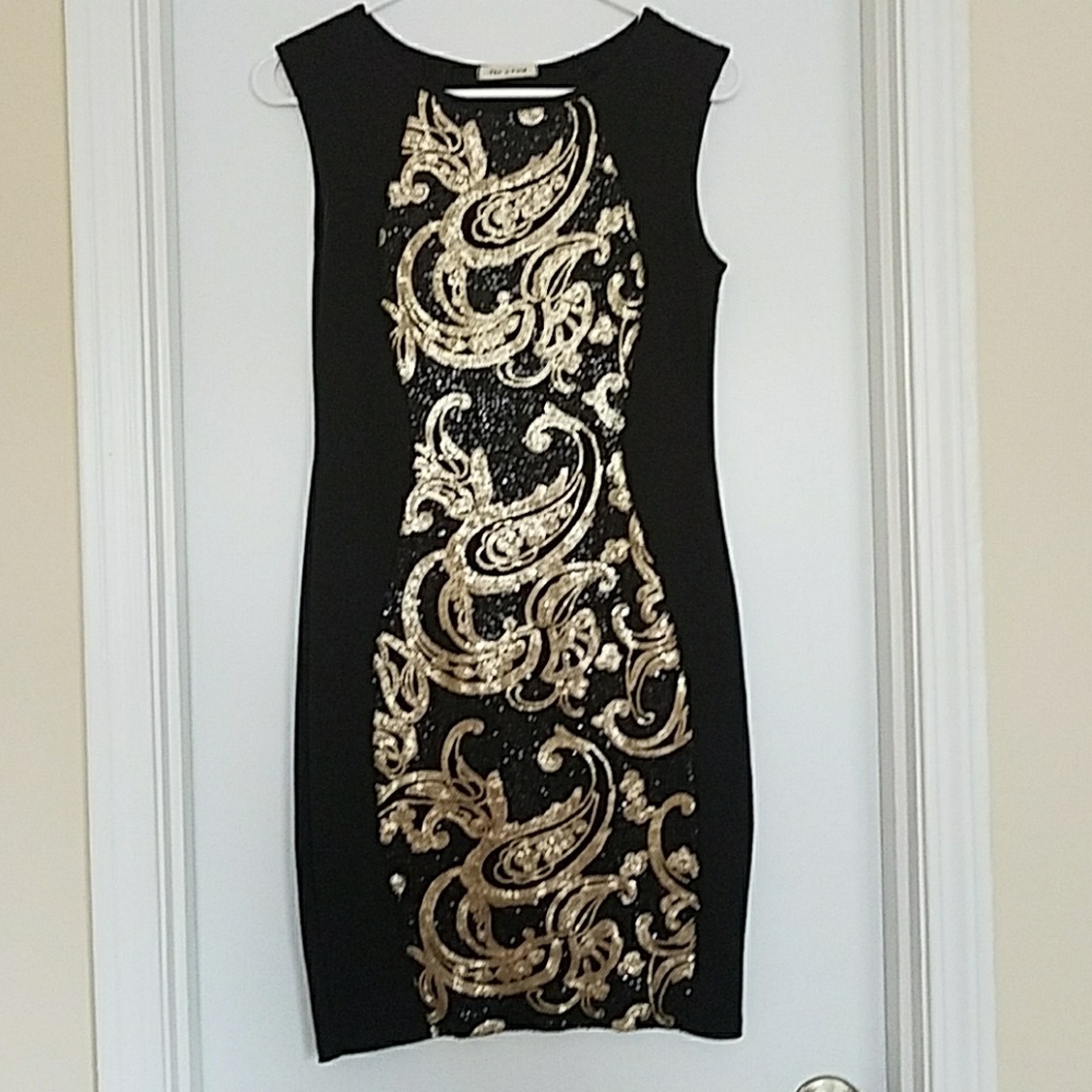 Black Midi Dress