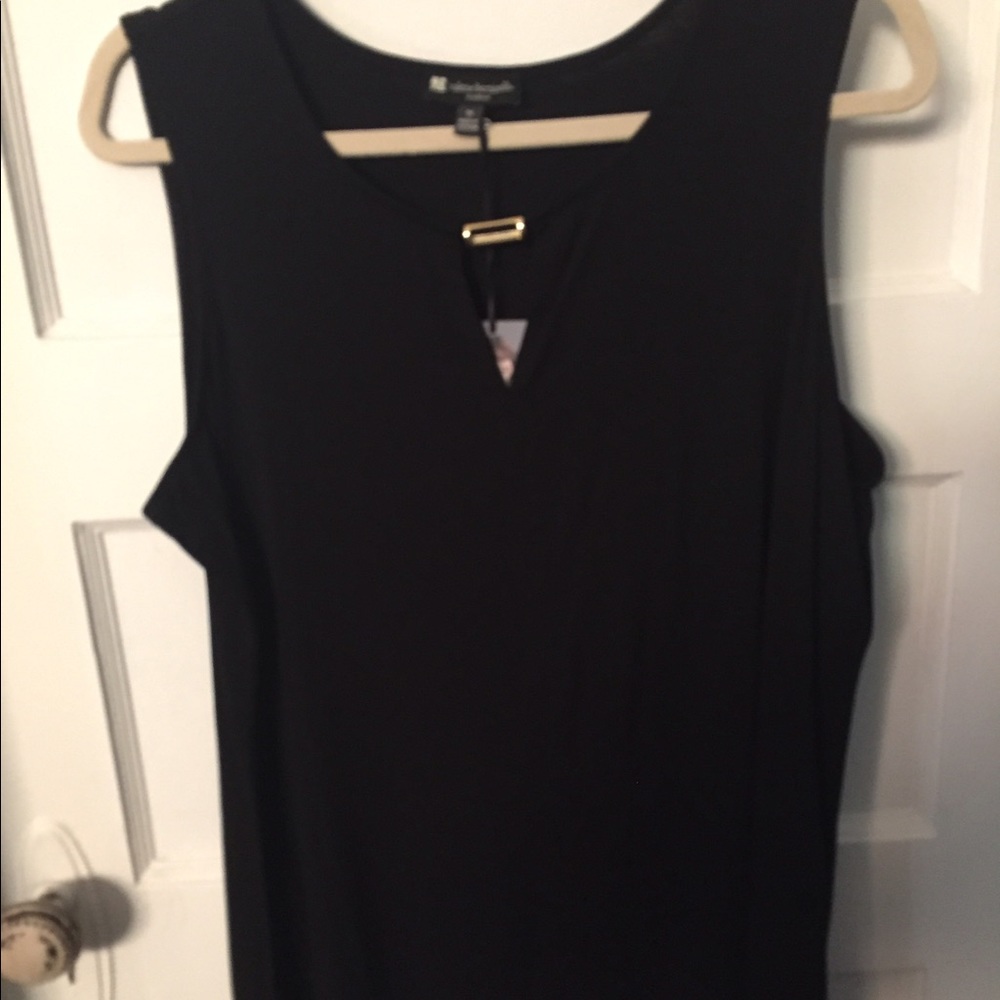 Xlarge sleeveless black Top