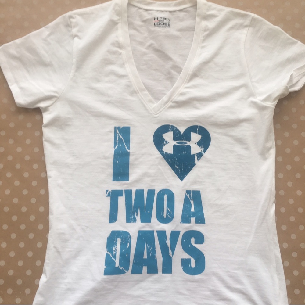 New Under Armour 2 A Days Top