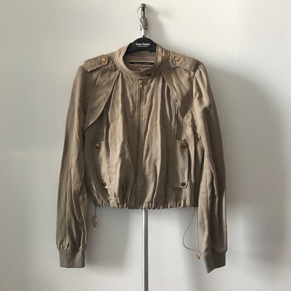 Daughters of the Liberation bomber style jacket.