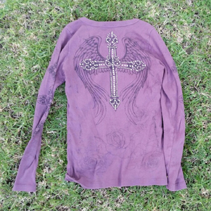 Vocal Tops - Purple Cross Shirt Vocal Tops - Purple Cross Shirt
