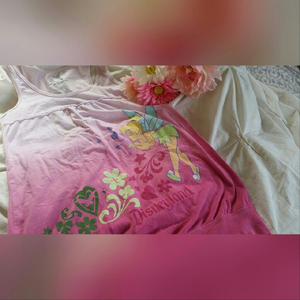 Disney Tops - Pink Tinkerbell Tank Top Disney Tops - Pink Tinkerbell Tank Top