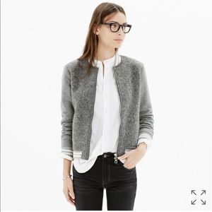 Madewell dugout varsity bomber jacket size Small