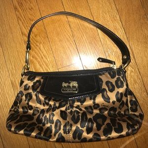 Coach Cheetah Print Handbag