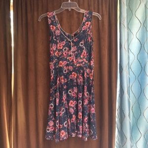 Purple/Blue Floral Dress