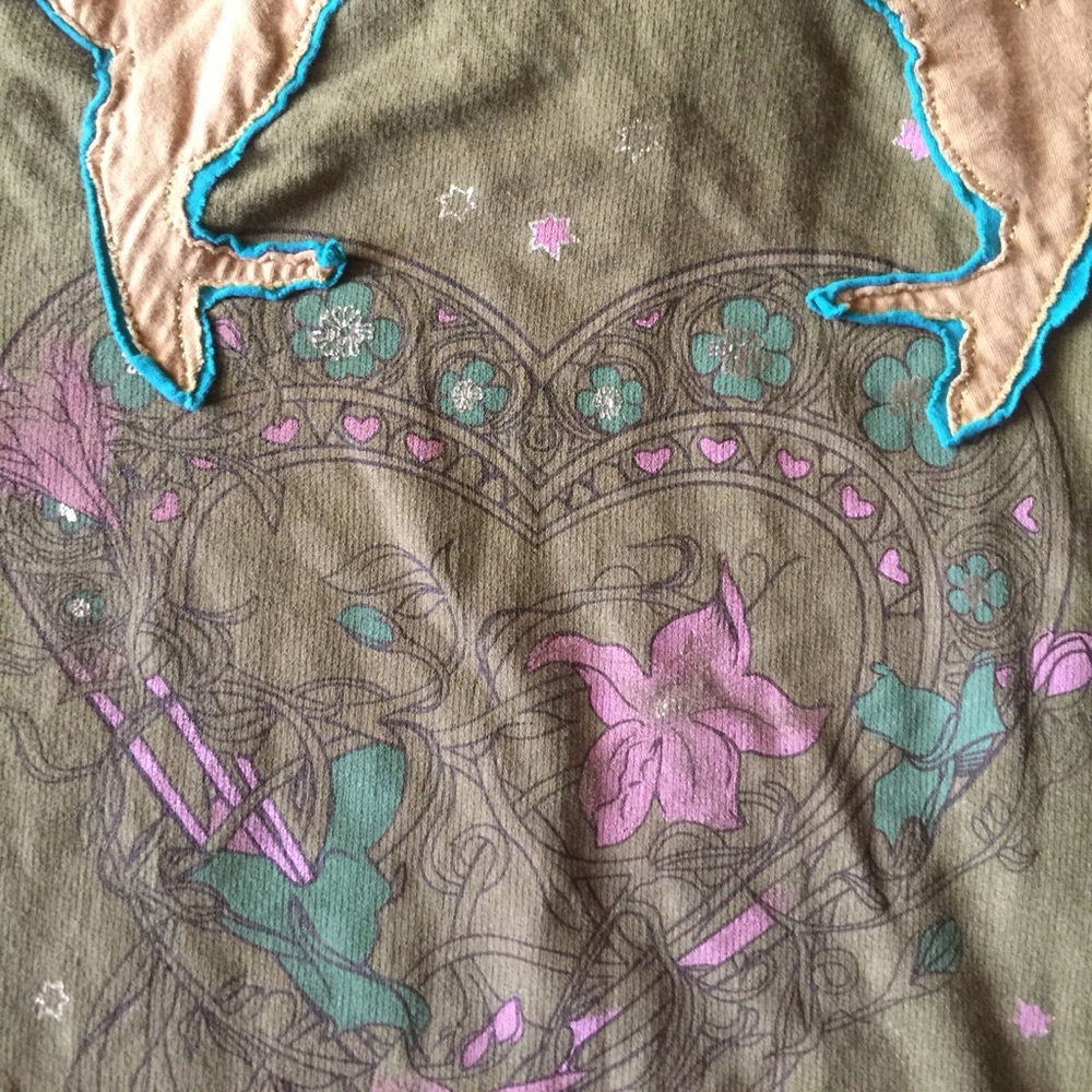 Super cute distressed hoodie - Picture 4 of 4