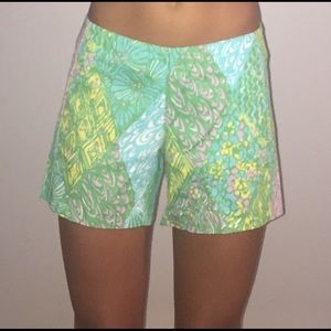 Lilly Pulitzer shorts sz 0