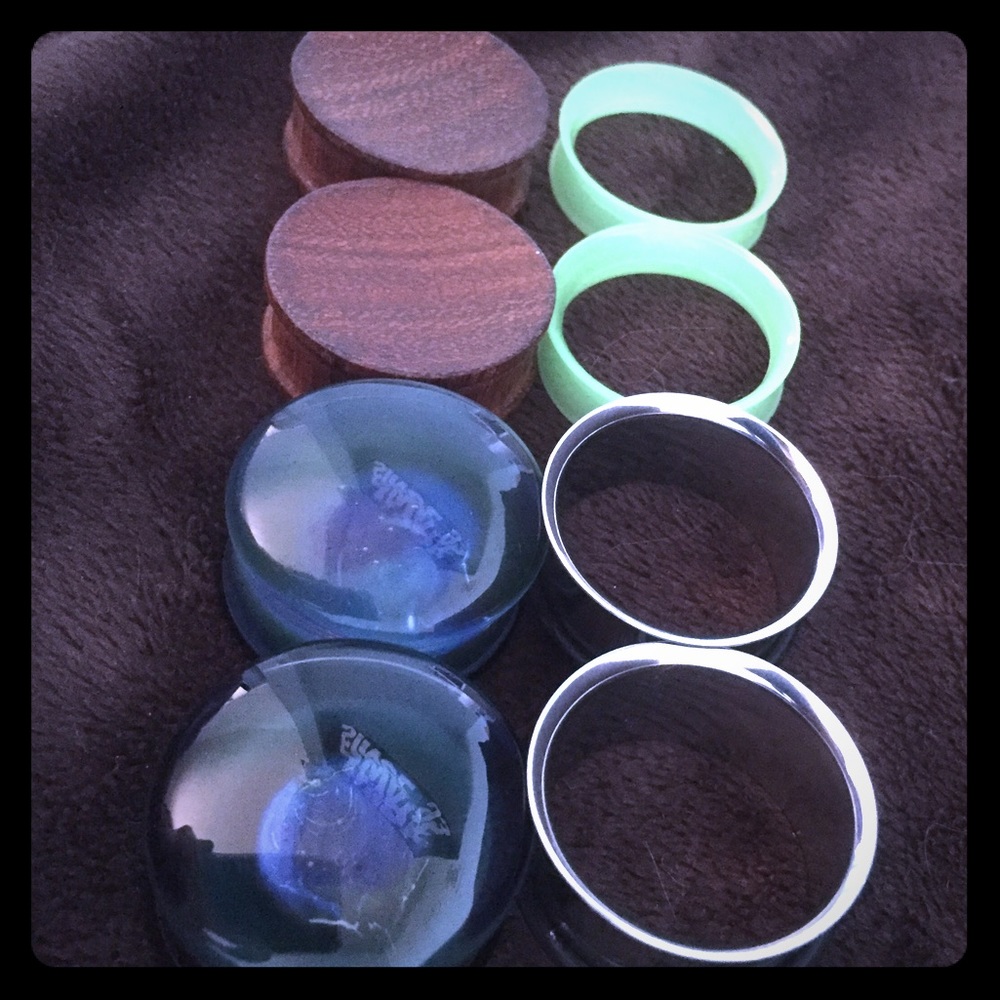 1" PLUGS - RESERVED EARRING BUNDLE (3 Pairs)