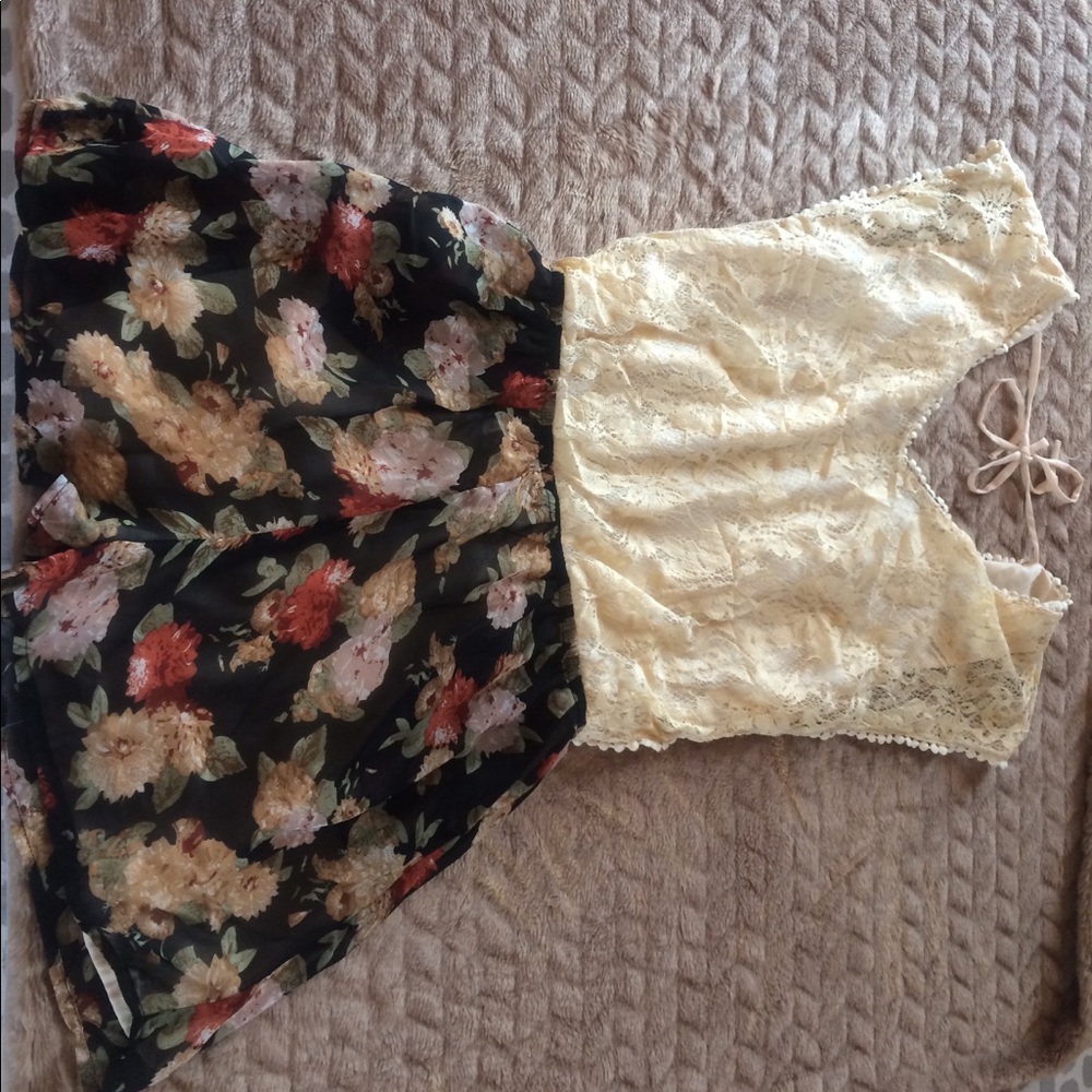 Miss Me romper size small only worn once!💕