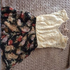 Miss Me romper size small only worn once!💕