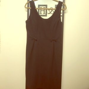 LC black dress w/ bow detail, NWT, size 14