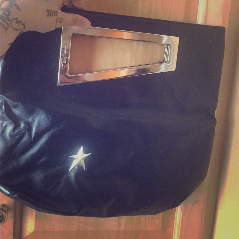 RARE Thierry Mugler fold over clutch