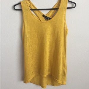 Like New mustard yellow tank top