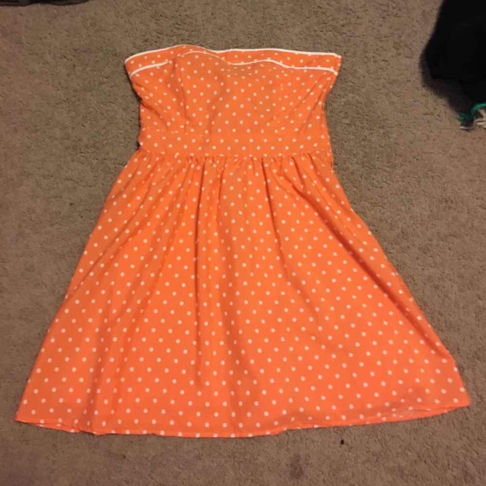 Polkadot short sundress