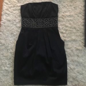 Strapless party dress