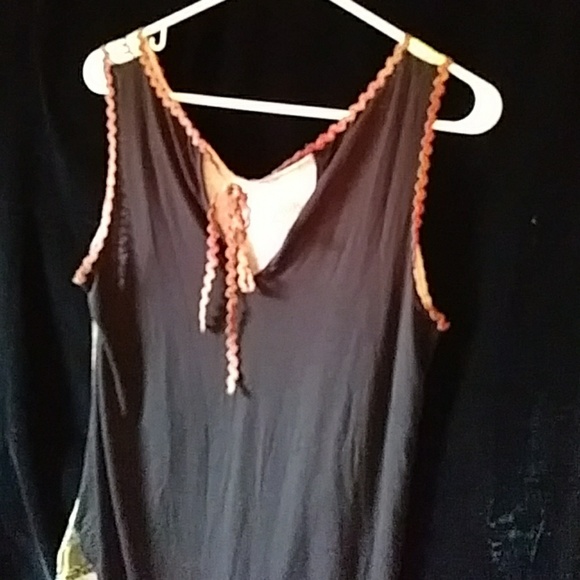 Open Gates sleeveless knit top - size S - Picture 2 of 3