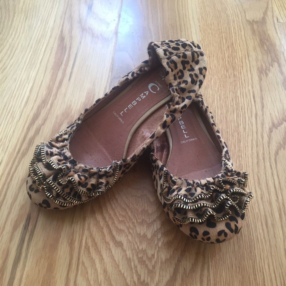 Jeffrey Campbell Leopard Print Flats