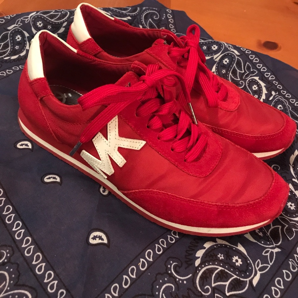 Red MK Sneakers