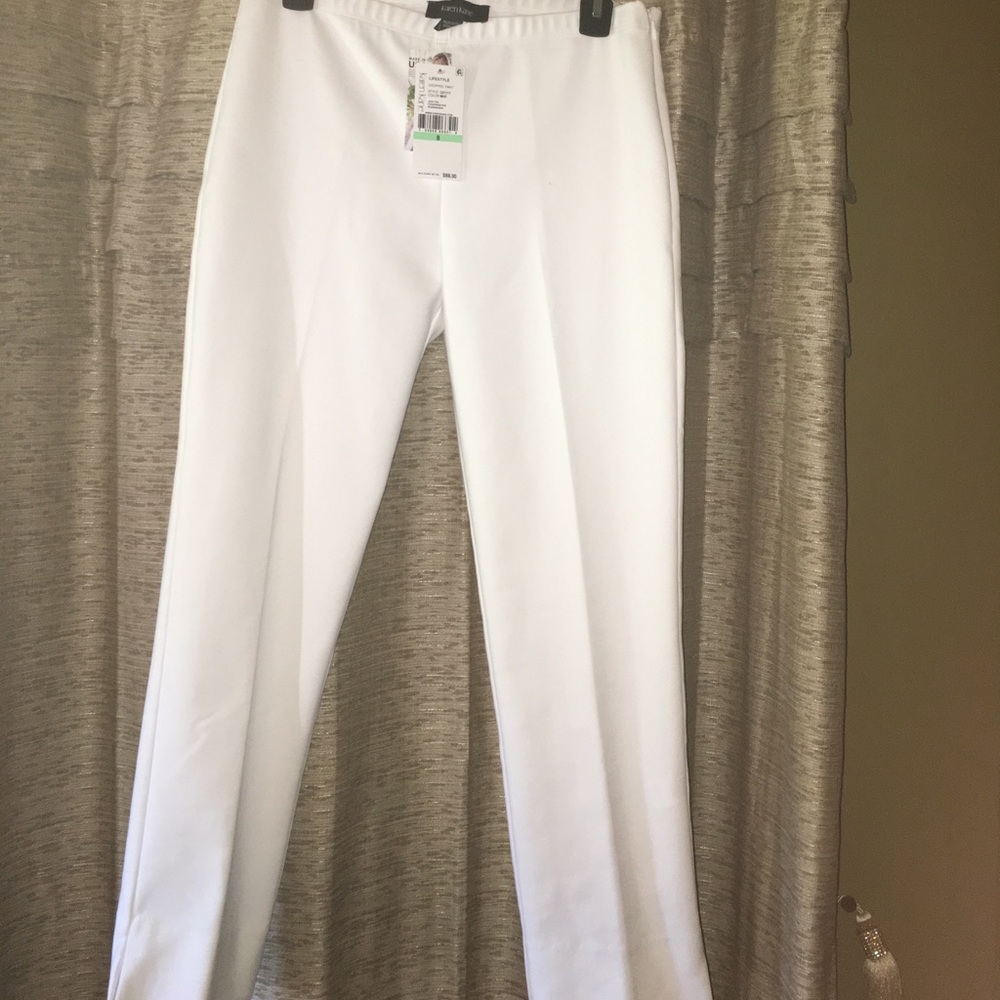 Karen Kane white 👖 white pants NEW