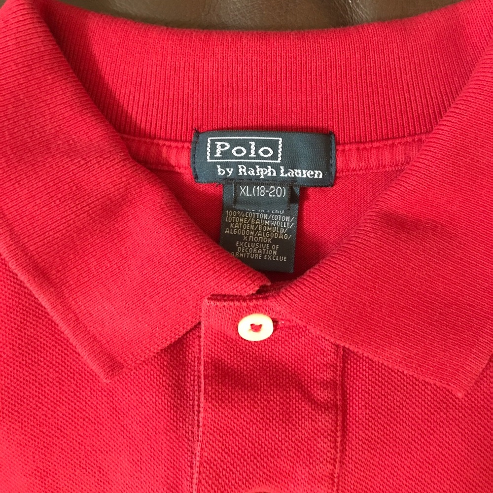 👕Ralph Lauren Polo Red shirt