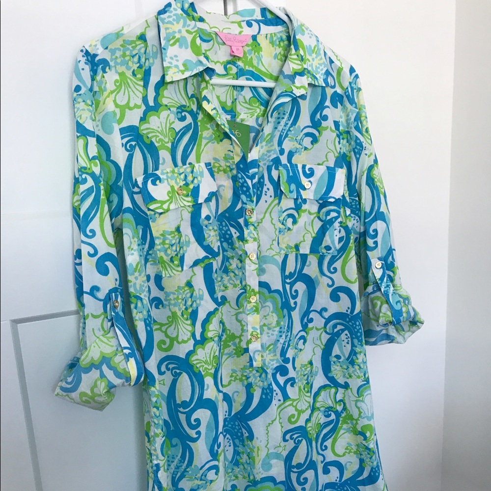 NWT Lilly Pulitzer Captiva Island Tunic Dress