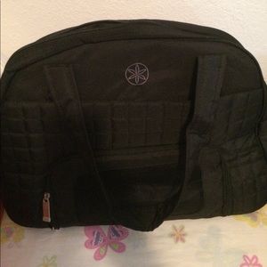 New black gym bag