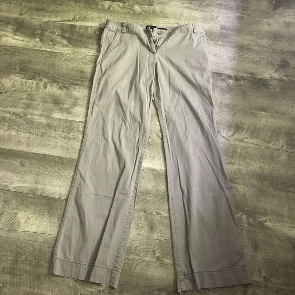 The Limited Sexy Drew Fit khaki gray work pants