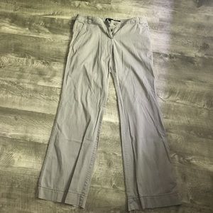 The Limited Sexy Drew Fit khaki gray work pants