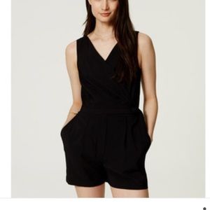 Black romper | Loft