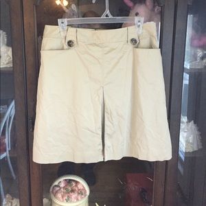 Women's White House Black Market Khaki Skirt