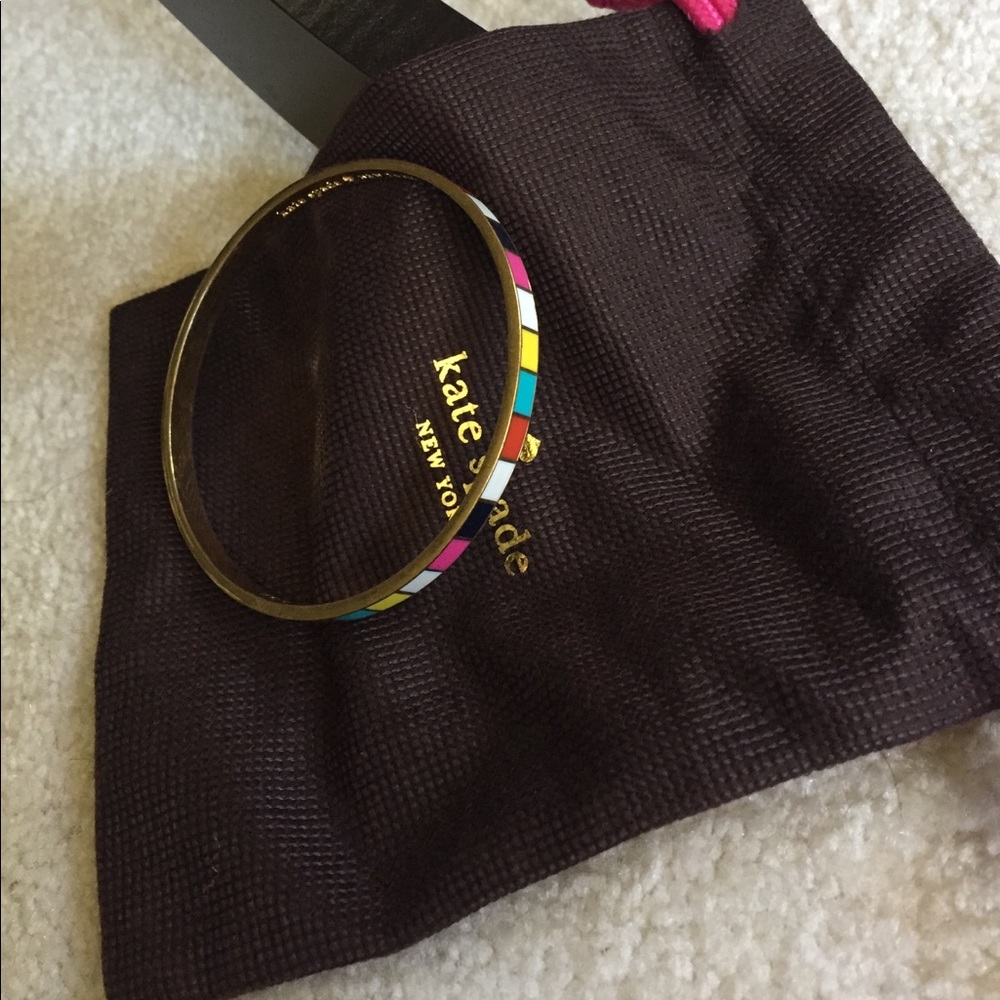 Kate Spade color block bangle