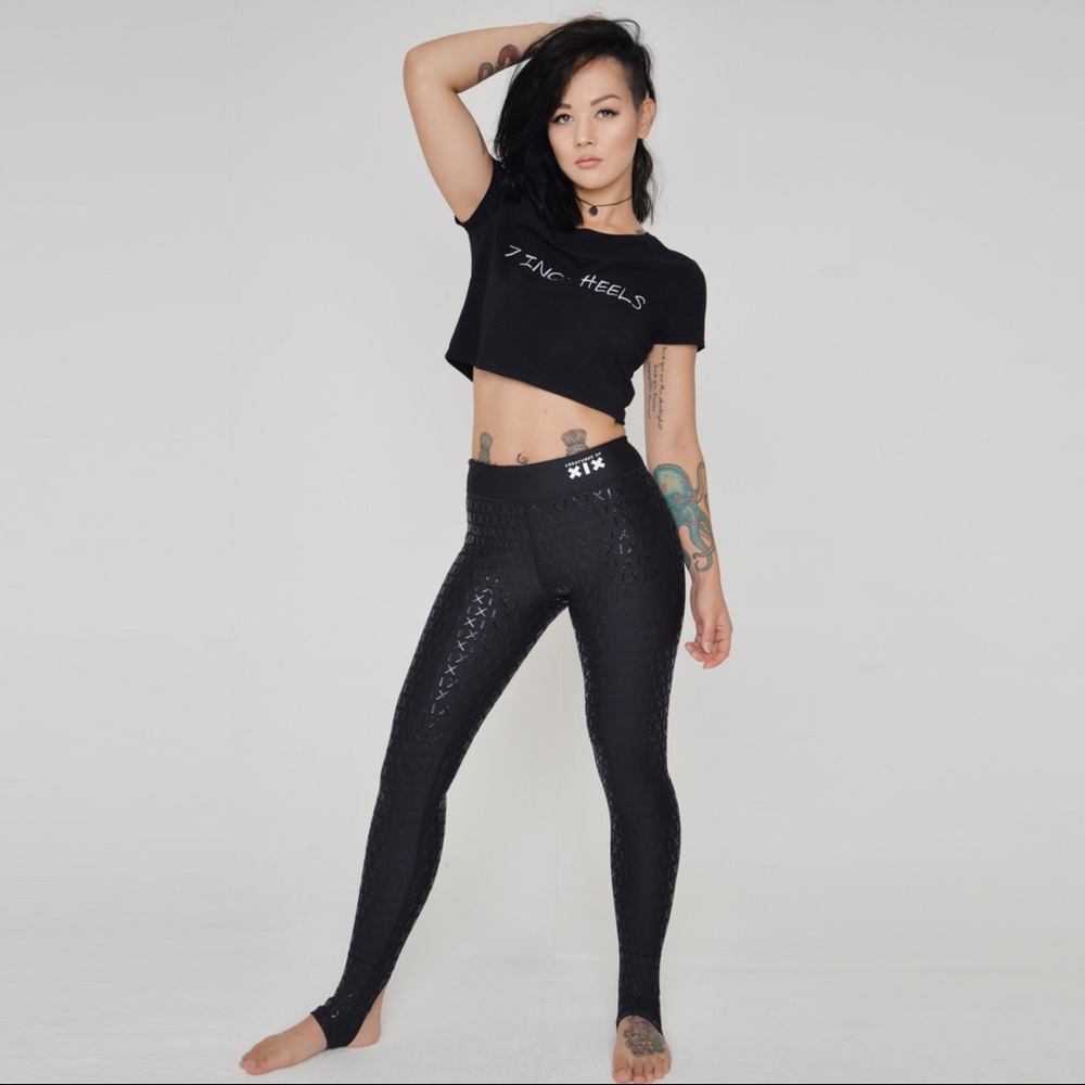 NWT Gecko Creatures of XIX Pole Dance Leggings S - Picture 1 of 5