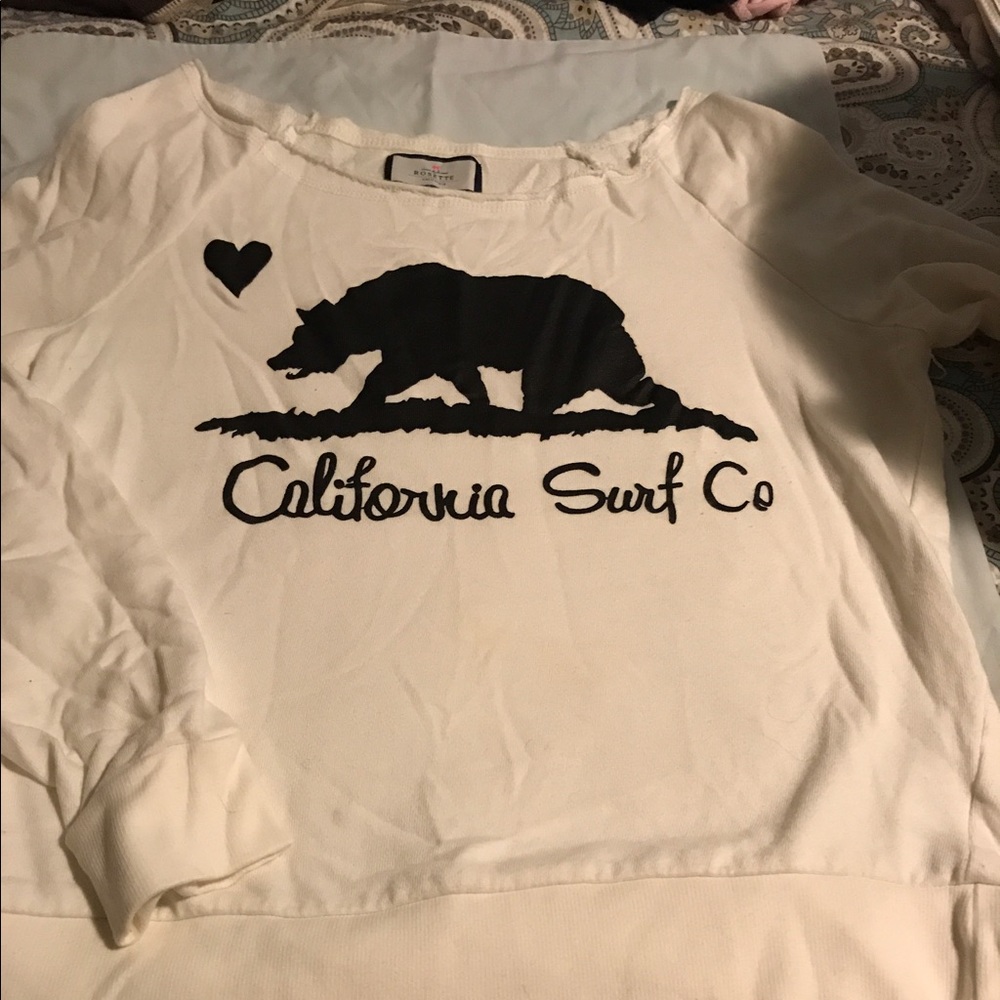 White California Surf Co. sweatshirt