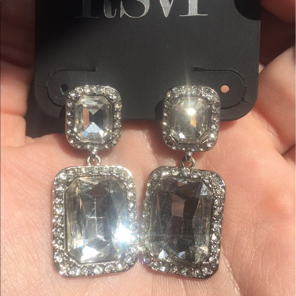 NWT cz earrings