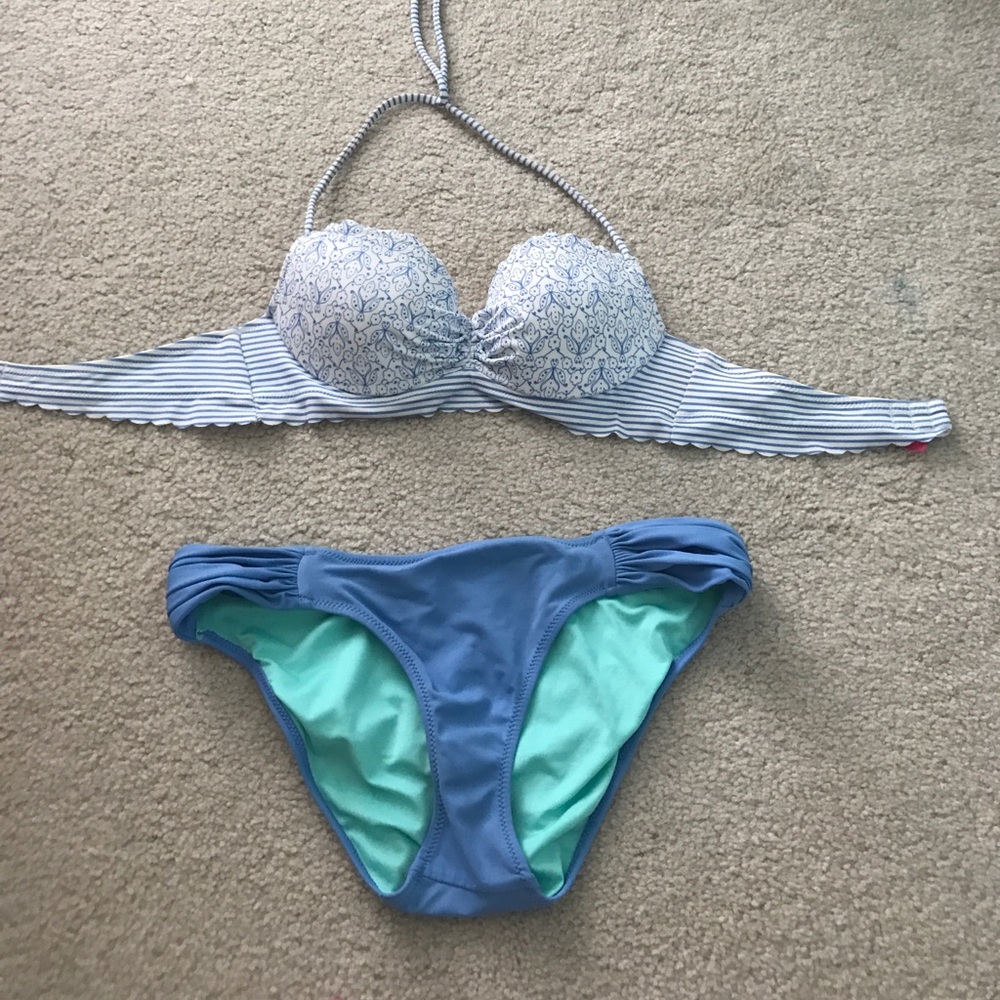 Victoria's Secret swim top and bottom