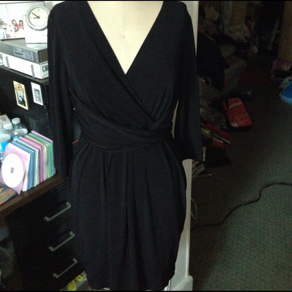 Calvin Klein black dress Sz 6 worn 2x