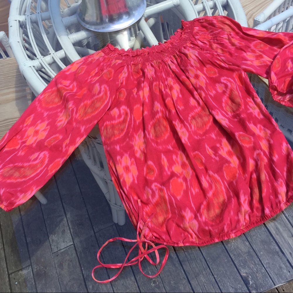 Lucky Brand boho top XS