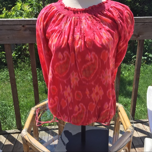 Lucky Brand boho top XS - Picture 2 of 5
