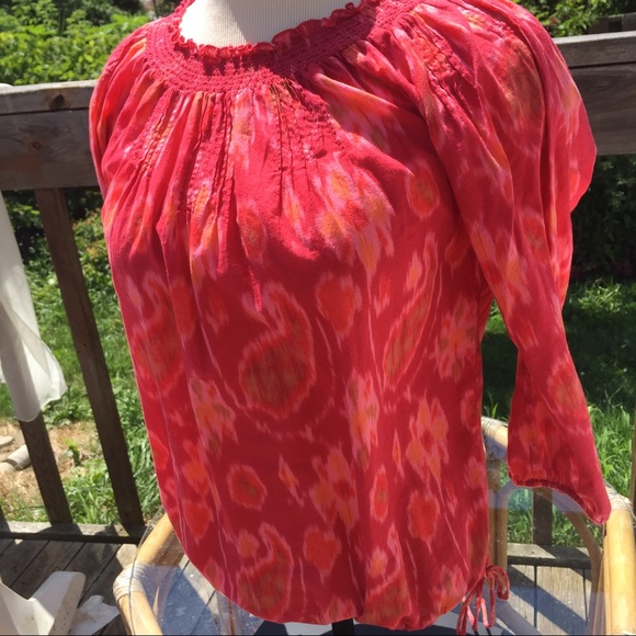 Lucky Brand boho top XS - Picture 3 of 5
