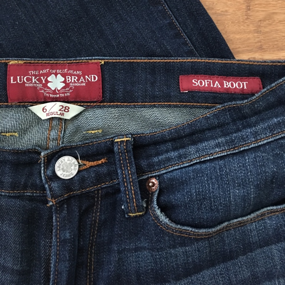 Lucky Brand Sofia Boot Jeans - Size 28
