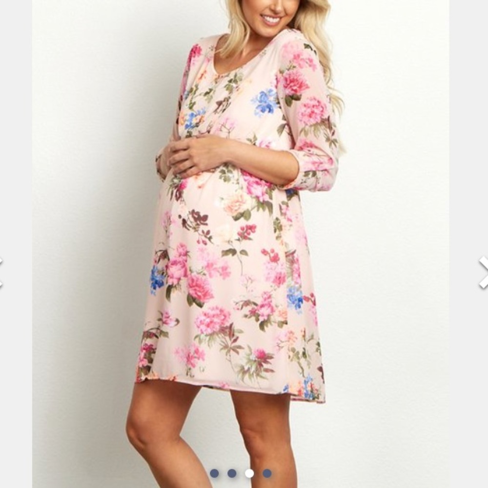 Lowest price! Floral maternity dress