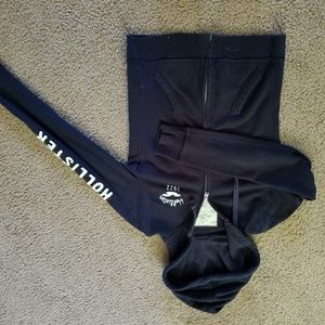 Zip up Hollister sweatshirt