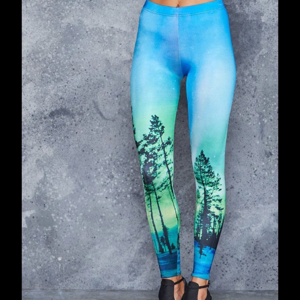 Black Milk Aurora Sky Leggings XS