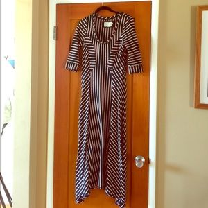 3/4 length sleeve fitted Anthropology  dress