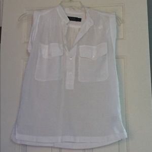 Polo by Ralph Lauren linen blouse