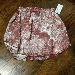WAYF floral skirt