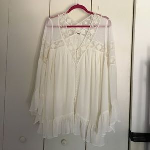 White Free People blouse