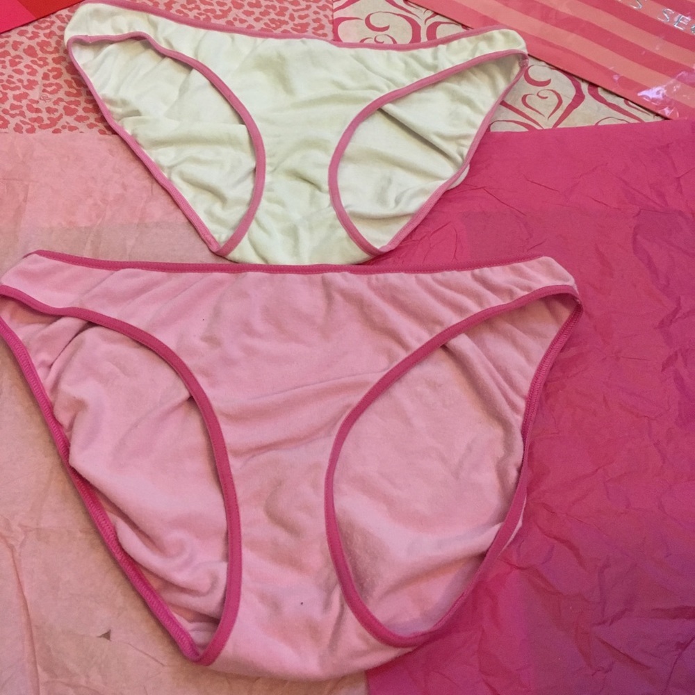 Vintage Bundle "Pink" Victoria's Secret Panties - Picture 2 of 8