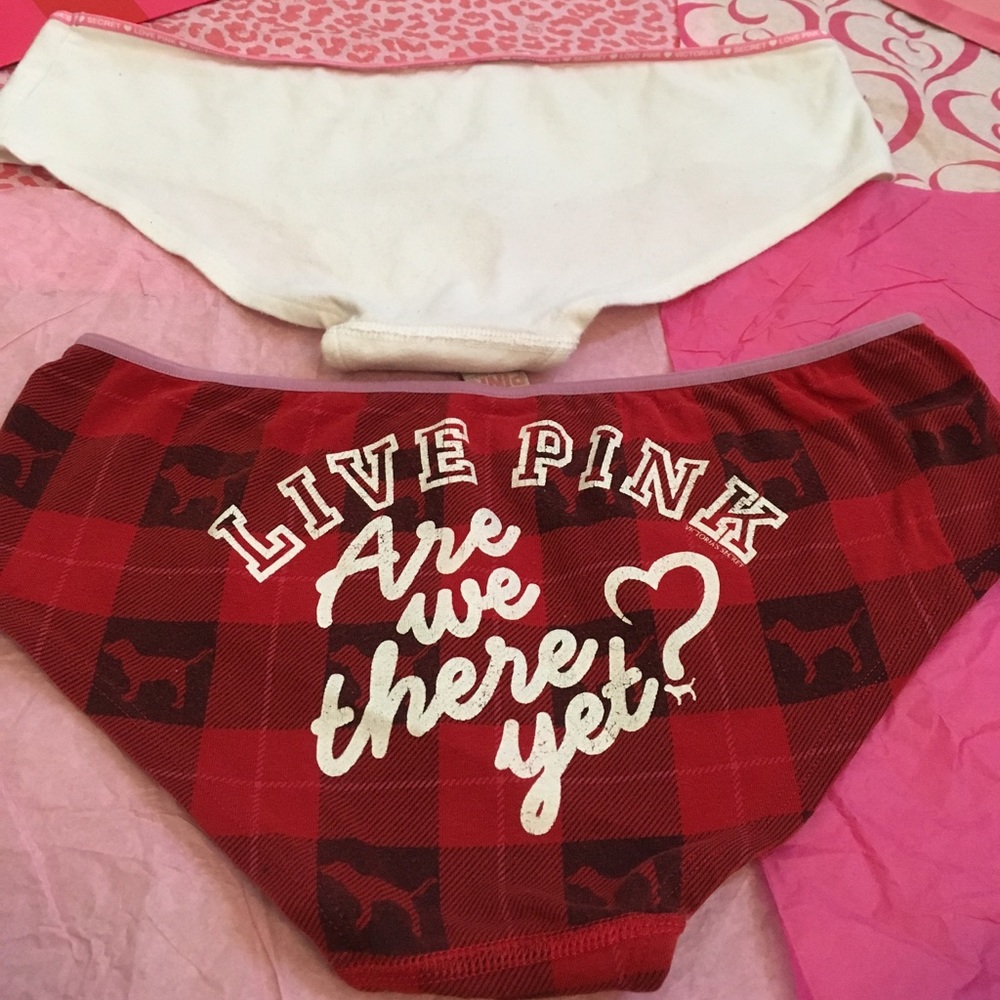 Vintage Bundle "Pink" Victoria's Secret Panties - Picture 5 of 8