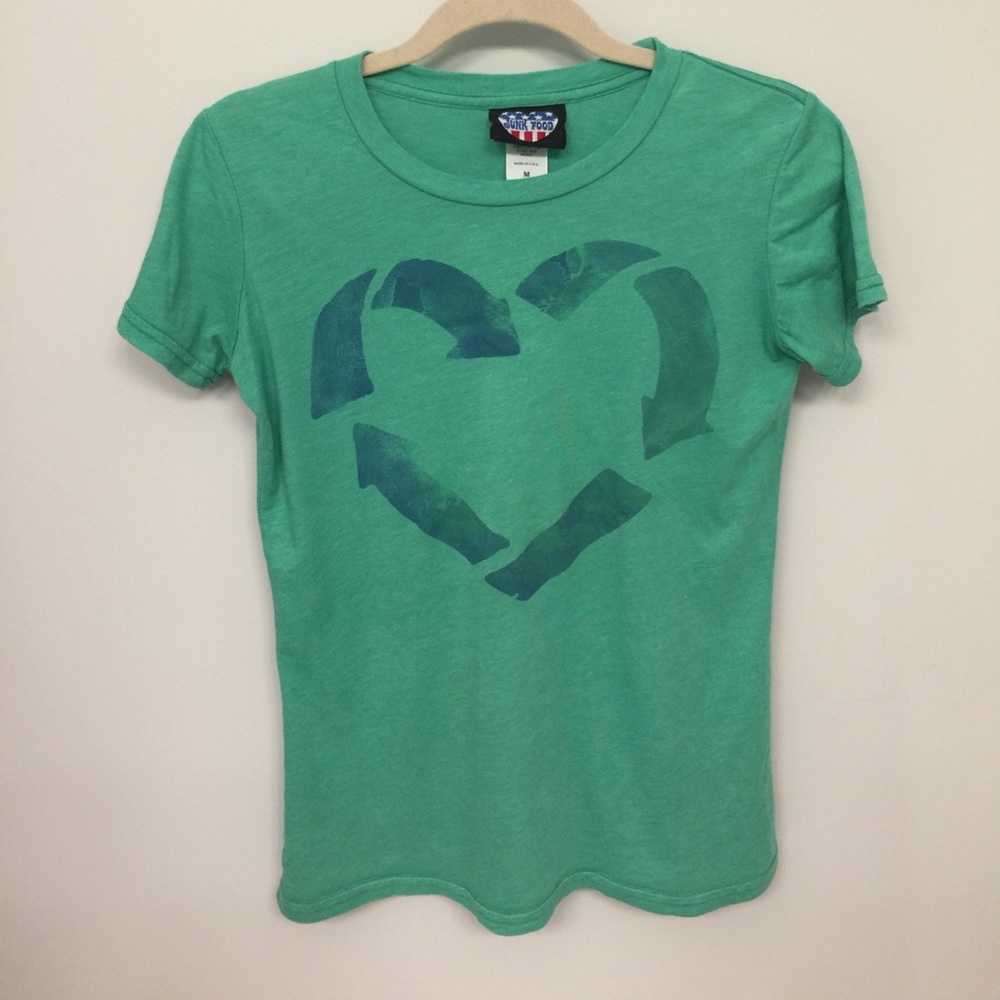 Junk Food "More Love Less Waste" Tee